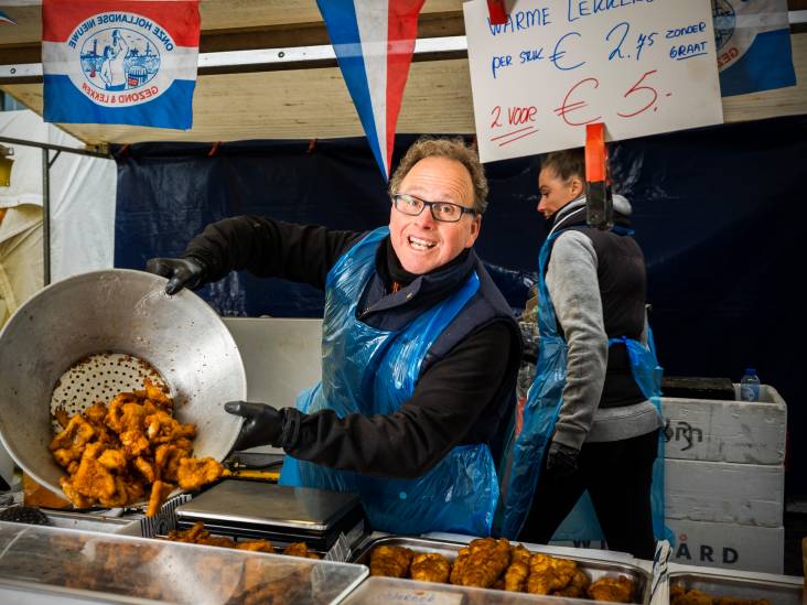Marktverkoper Benjamin leeft gedisciplineerd: goed eten en voldoende slapen