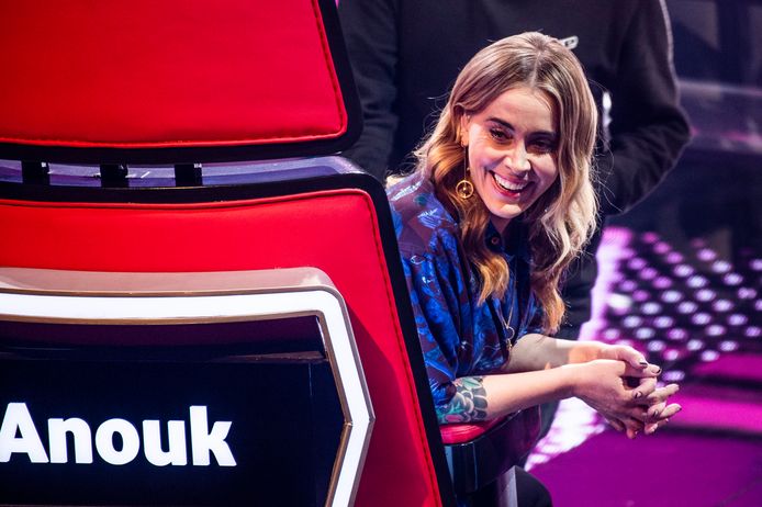 Anouk als coach van The Voice of Holland.