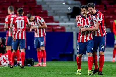 Atlético Madrid boekt moeizame en zuinige overwinning tegen de voorlaatste