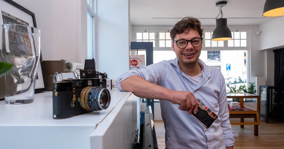 ritme intern Astrolabium Maarten gelooft heilig in vintage camera's, dus begint hij een winkel in  Elburg | Veluwe | destentor.nl