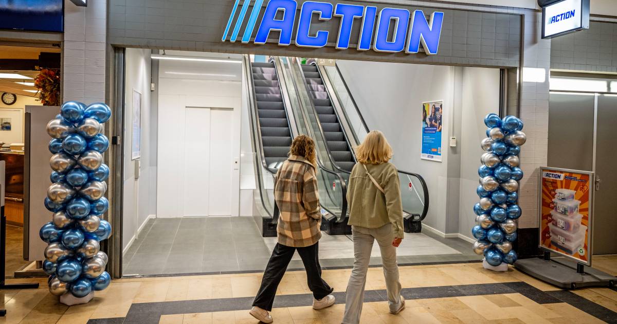 Dramatische openingsdag voor nieuwe Action: Man valt met elektrische ...