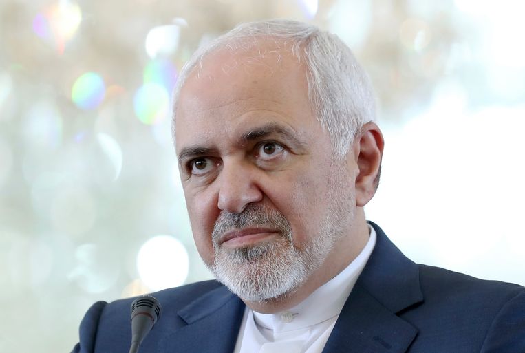 De Iraanse minister van Buitenlandse Zaken Mohammad Javad Zarif. Beeld AP