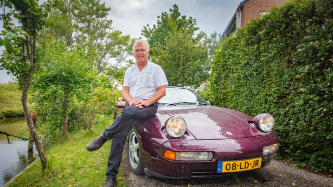 Zijn baas schonk hem zijn eerste Porsche, want geld had hij er niet voor. Nu rijdt hij een mooi 928 GTS