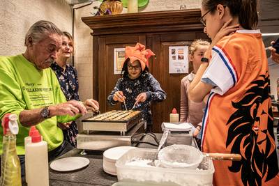 Hollandse dag voor Oekraïense vluchtelingen: ‘We zijn dankbaar voor de poffertjes, maar vooral voor 