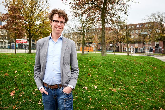 Archieffoto, PvdA Den Haag Fractievoorzitter Martijn Balster Den Haag