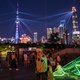 Heel China kleurt rood om het eeuwfeest van de Communistische Partij te vieren
