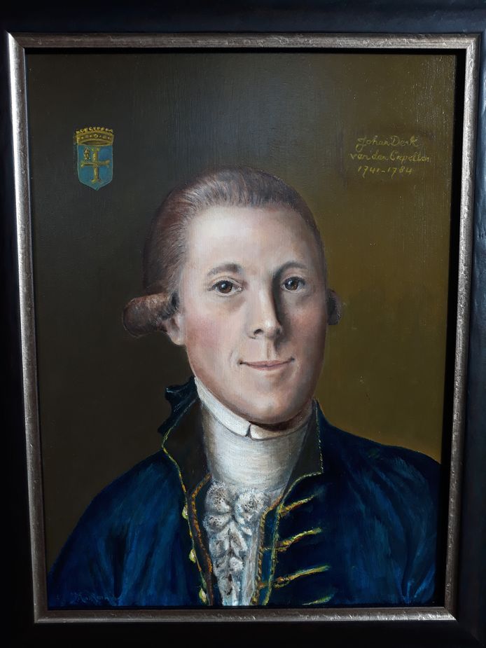 De 30-jarige Joan Derk baron van der Capellen.