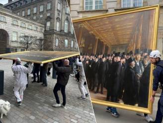 Toevallige voorbijgangers redden waardevolle schilderijen uit brandend gebouw Kopenhagen