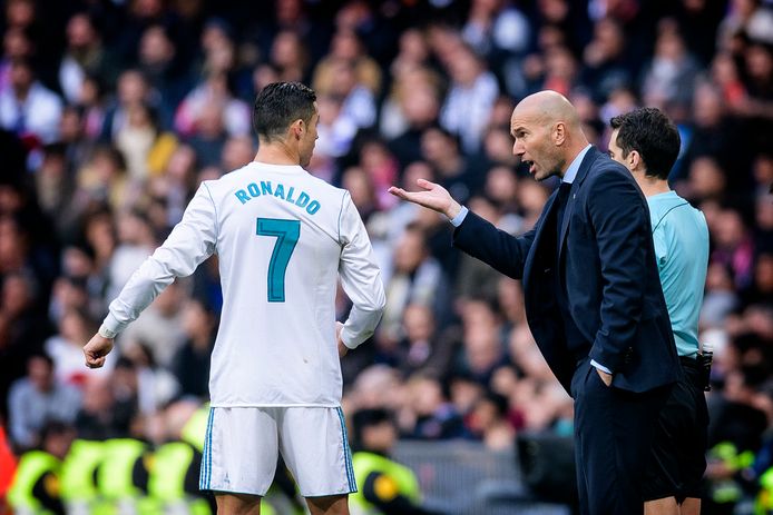 Zinédine Zidane en Cristiano Ronaldo.