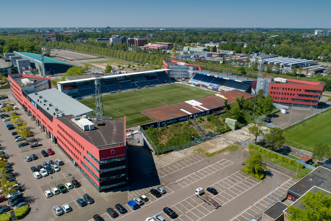 Stadion De Vliert van FC Den Bosch