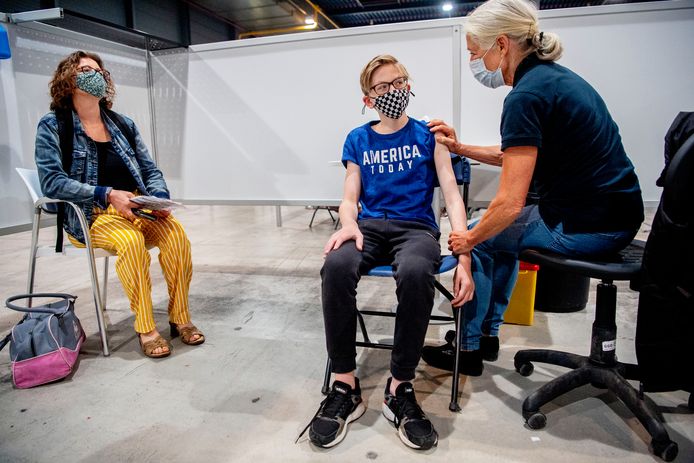 Archiefbeeld: Kinderen worden gevaccineerd.