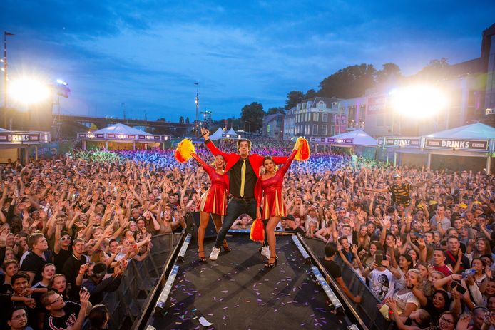De Snollebollekes op de Vierdaagsefeesten in 2019.