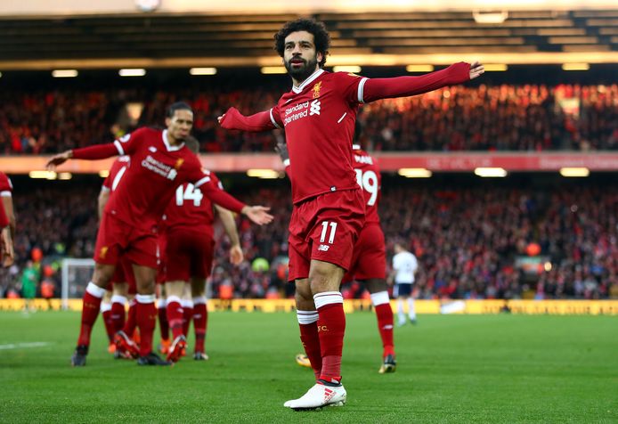 Salah met Premier League-goals 20 en 21.