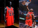 Het shirt dat Michael Jordan op 3 juni 1998 droeg tijdens de NBA finale tegen de Utah Jazz.