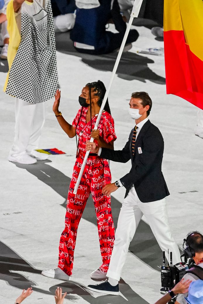 Belgische Outfit Gaat Niet Onopgemerkt Voorbij Op Olympische Spelen Maar Ook Deze Outfits Zijn Felbesproken Olympische Spelen Hln Be