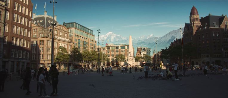 Zo zou Amsterdam eruitzien als de stad in de bergen lag