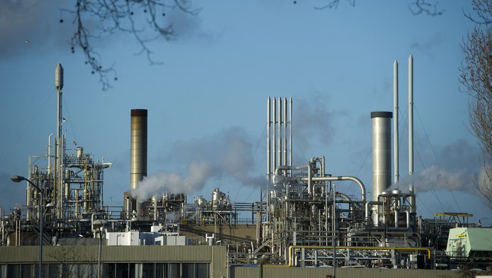 De Dupont-fabriek in Dordrecht