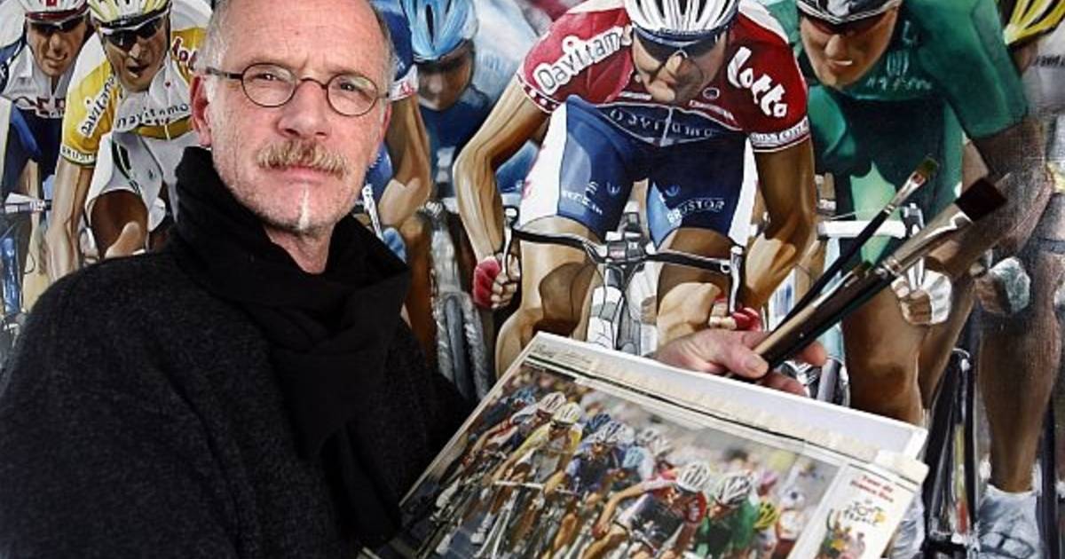 Krantenfoto wordt na 3 jaar een schilderij