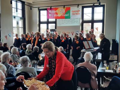 Ouderen geniet van samenzijn dankzij NLdoet