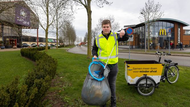 'Het is eigenlijk best ondankbaar werk', maar tóch regelt Tom (16) het elke dag bij de McDonald’s in Zwolle