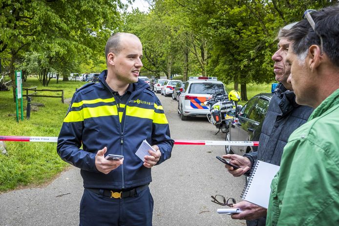 De politie doet onderzoek op de Brunssummerheide.