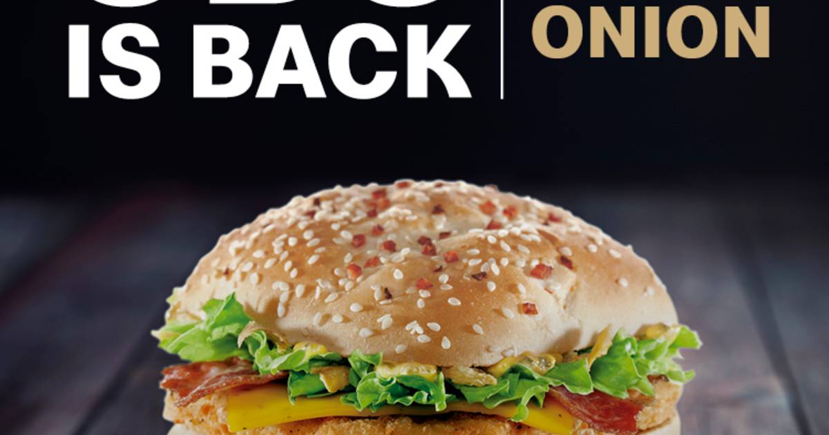 McDo Fr] Retour du CBO et CBO Tabasco vert le 9 décembre : Les Burgers