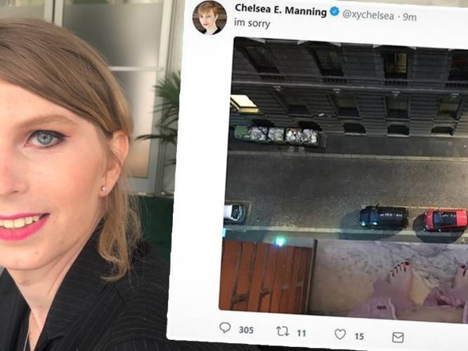 Klokkenluider Chelsea Manning (30) “veilig” nadat ze ‘zelfmoordfoto’ post op Twitter