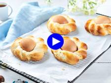 Succès garanti lors de votre brunch de Pâques: mini couronnes de pain maison