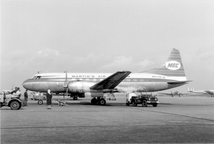 De Convair is geschonken aan Aviodrome.