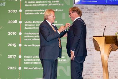 Koninklijke onderscheiding Arnoud Rodenburg: ‘Boven  de partijen en tussen de mensen’