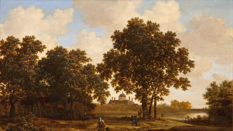 Het Haagse bos met gezicht op Paleis Huis ten Bosch, van Joris van der Haagen. Beeld ANP Handouts