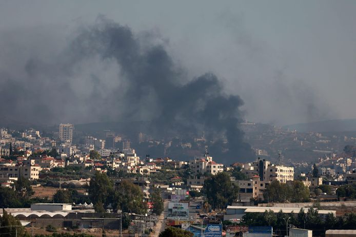 Nuvole di fumo su Jenin.