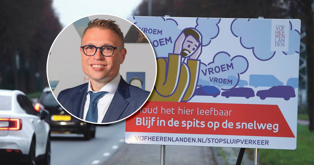 Inrijverbod voor sluipverkeer bij A27 tussen Vianen en Lexmond gaat in maart in: ‘Er is lang over na
