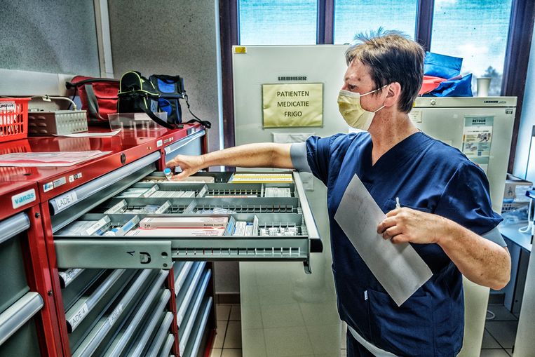 Komt er straks een tekort aan medicatie? ‘We hebben geen grote voorraden en het is medicatie die de halve wereld nu nodig heeft.’ Beeld Tim Dirven
