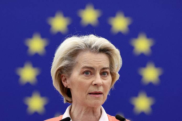 Europees Commissievoorzitter Ursula von der Leyen.