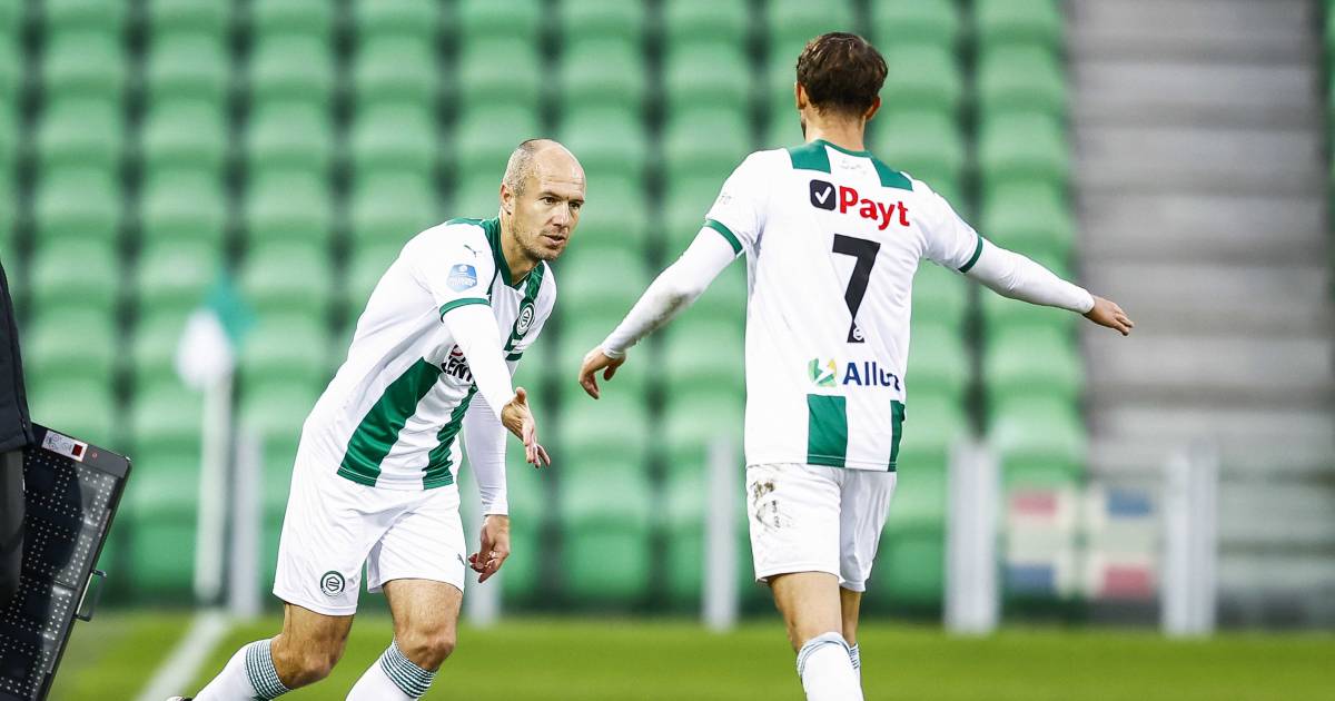 FC Groningen ook bij hervatting seizoen nog zonder Robben ...