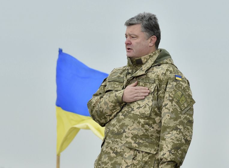 De Oekraïense president Poroshenko. Beeld reuters