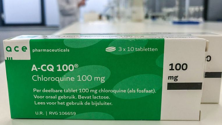 Ace Pharmaceuticals uit Zeewolde produceert het middel chloroquine. Beeld prive