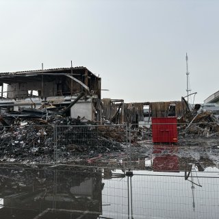 Idea Books distribution center destroyed by fire at scooter company