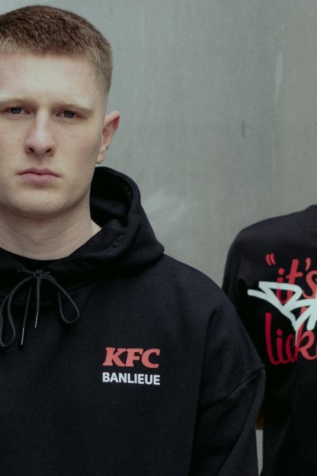 Kluiven in stijl: KFC en Rotterdams merk Banlieue hebben weer een collectie