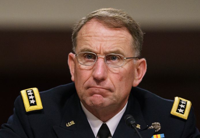 Generaal Robert Abrams is de commandant van de Amerikaanse troepen in Zuid-Korea.