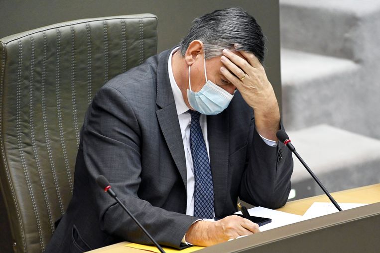 Vlaams minister-president Jan Jambon (N-VA). Beeld Photo News