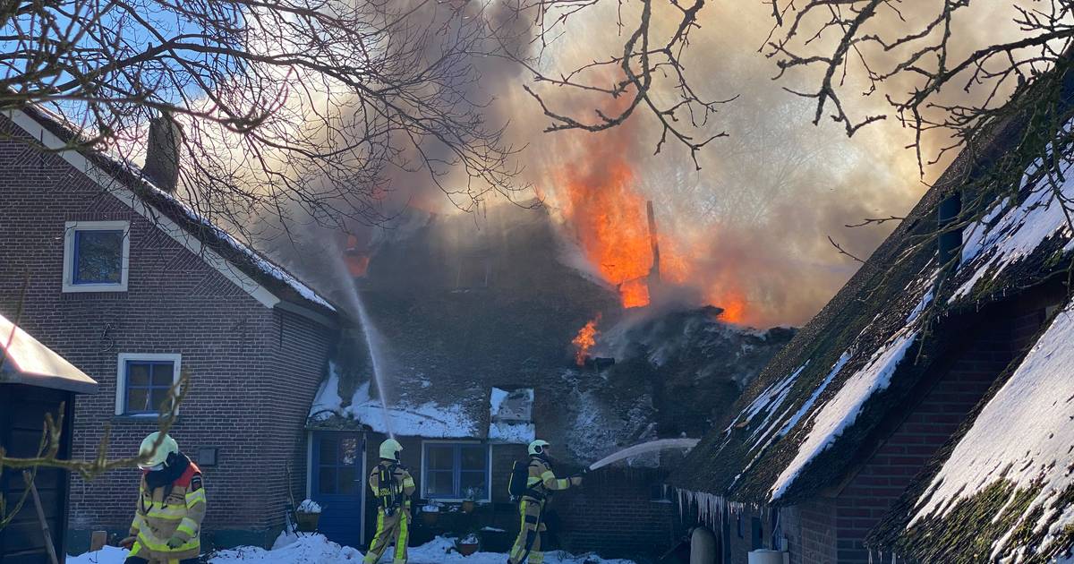Grote brand in ‘oudste woning’ van Elshof: ‘Je zult je warme nestje maar kwijt zijn’
