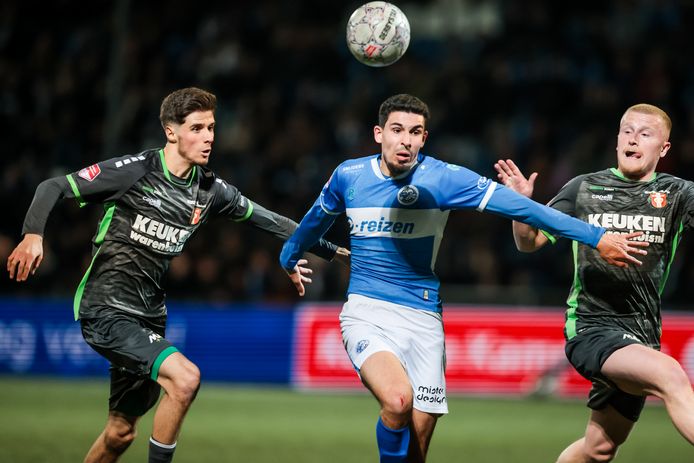 Faris Hammouti stond vrijdag in de spits.
