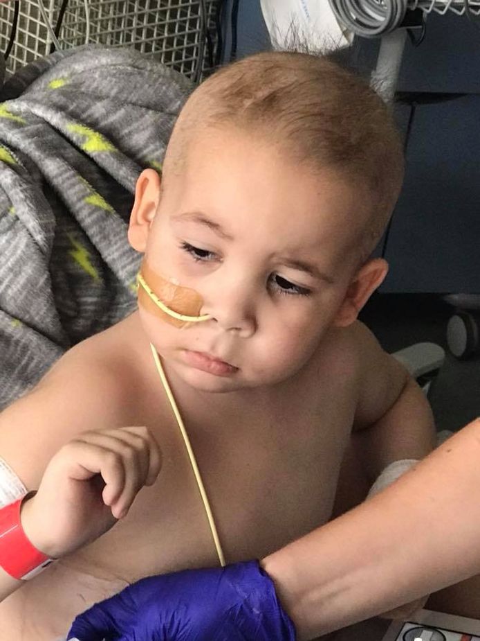 Denny-Rae was amper drie jaar oud toen leukemie bij hem werd vastgesteld.