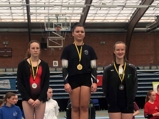 Turnclub Elastika pakt brons op Vlaams kampioenschap tumbling