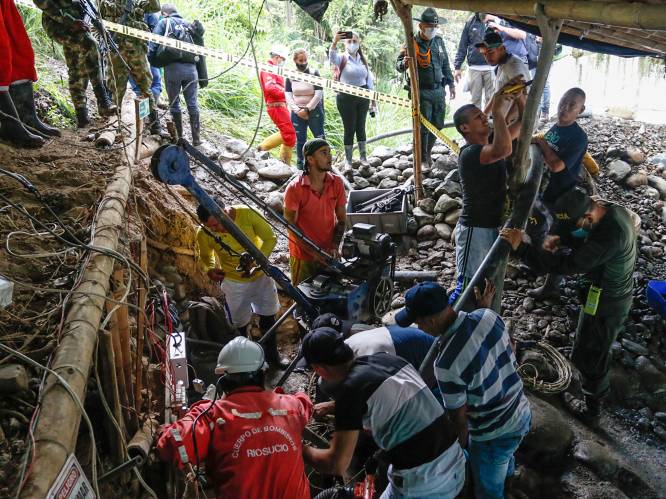 Lichamen mijnwerkers na bijna een maand geborgen in Colombia