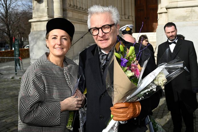 La princesse Claire et le prince Laurent.