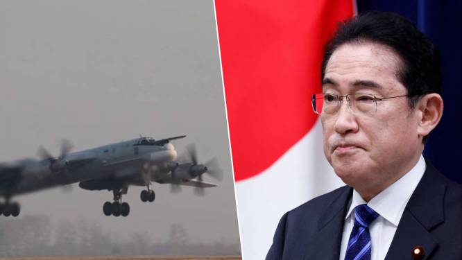 Russische bommenwerpers vliegen over Japanse Zee, net voor Japanse premier Oekraïne bezoekt
