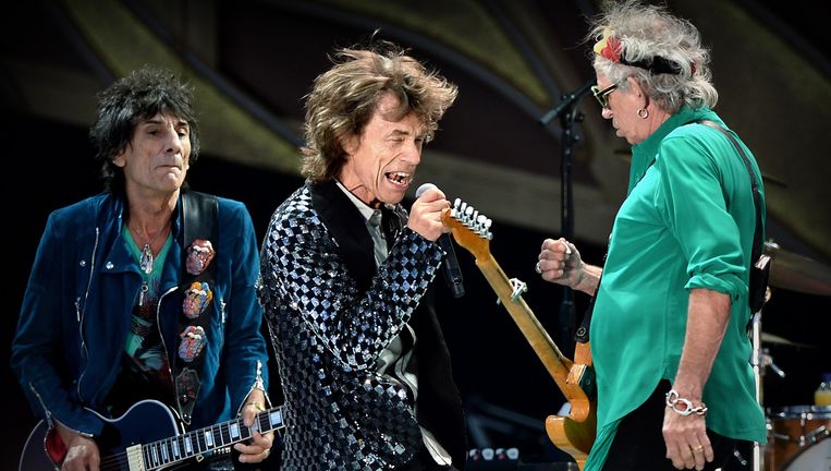 The Rolling Stones op Pinkpop 2014. Beeld Marcel van den Bergh